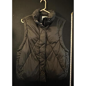 Stylus Women's Quilted Puffer Vest - Size M - Black